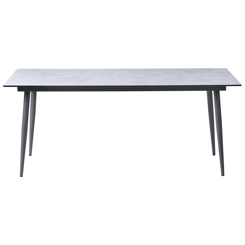 Cascoe Rectangular Outdoor Dining Table , 180cm cm W 90cm cm D, Grey