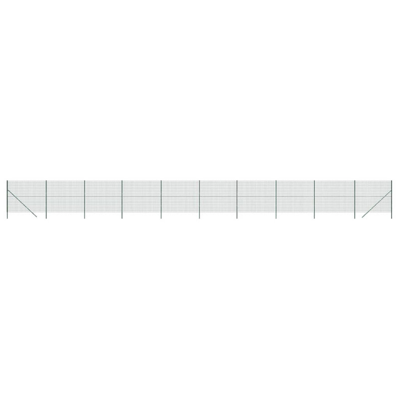 Metal Wire/Mesh Fence, 160cm H x 2500cm W