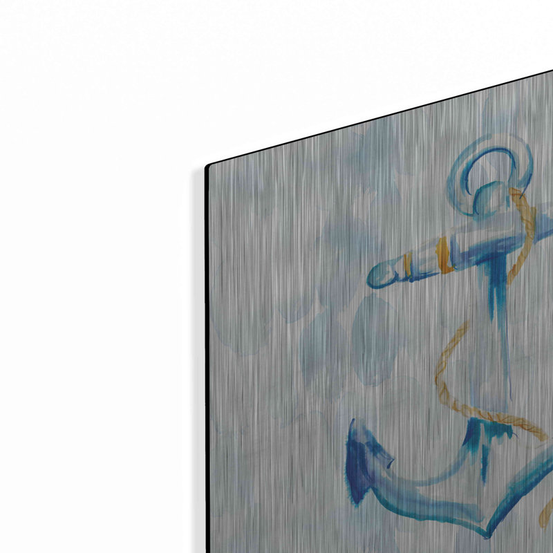 «Anchor Dots II» par Sue Schlabach, H 12 po x l 12 po