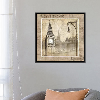 «London Calling», impression sur toile