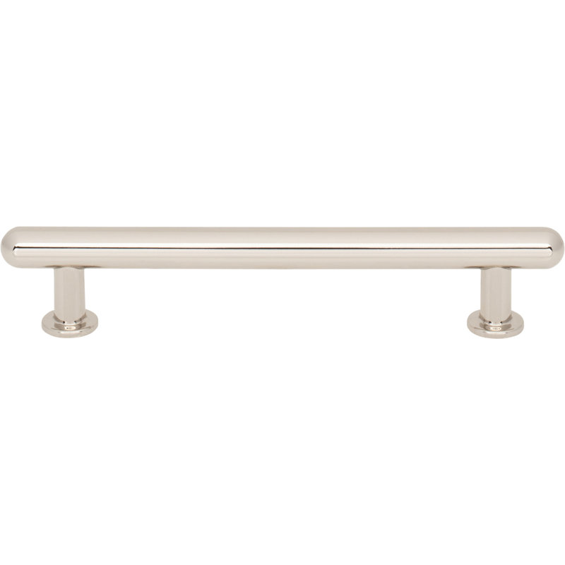 Lambert Center To Center Bar Pull, 5 1/16", Polished Nickel