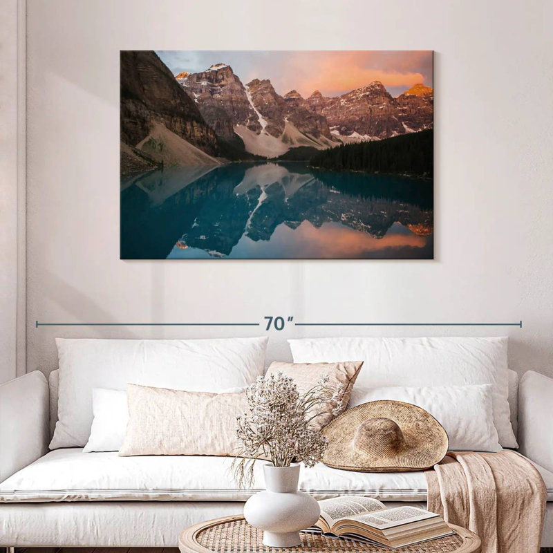 Montagnes en miroir Alvord Banff, H 30 po x l 45 po