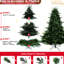 Arbre de Noël 5 pi avec 1129 pe / base mixte et large pour centres de grande surface espacés, structure simple à charnière, support en métal robuste, 44 po de largeur, 60 po de hauteur, pointe de 14,46 lb, grand