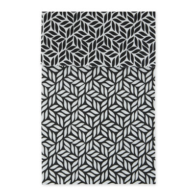 Abstract Leaf Print Liner