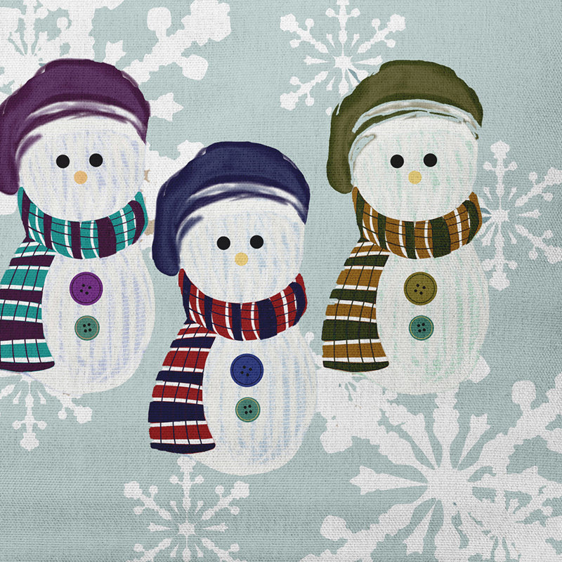Chaussette bonhomme de neige_Rec, Vert/gris, Oui
