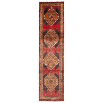 Konya Anatolian Red Rug 3'3" x 13'0"
