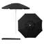 Chaise de plage avec parasol Edwin-76683854