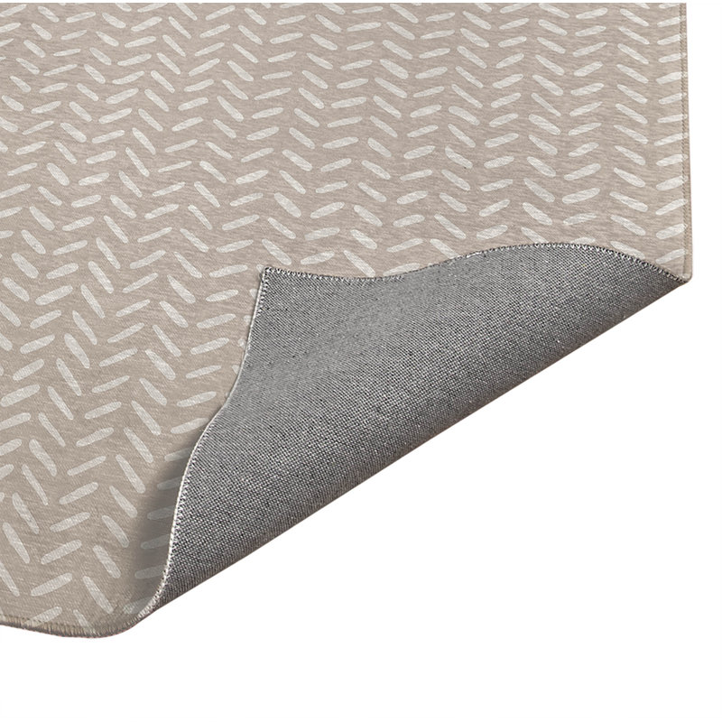 Tapis de bureau léger Dream Splat, L 3 pi x L 2 pi, Taupe