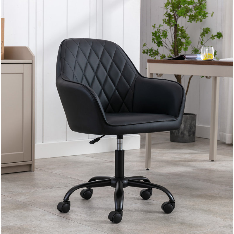 Chaise de bureau Azen, Noir