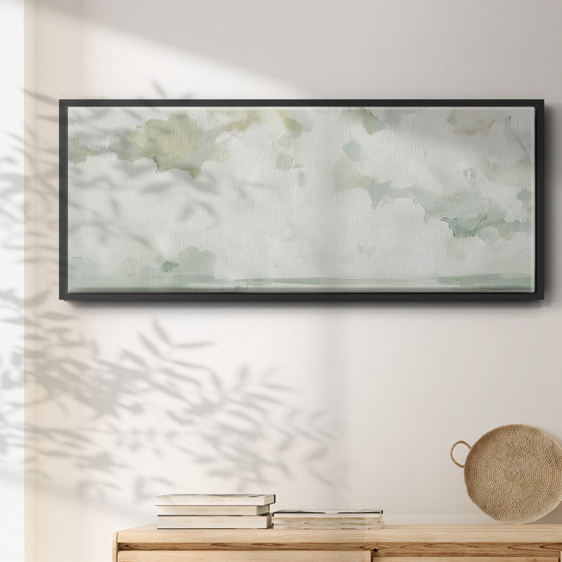 Quiet Moors II- Framed Canvas, 8" H x 20" W