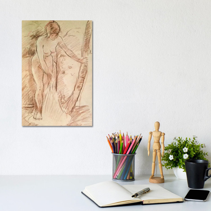Standing Bather, 1888 1 Piece Wrapped Canvas Wall Art, 30.48cm H x 20.32cm W x 1.91cm D
