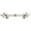 Charlemagne 4 inches c.c. pull with large Fleur De Lysin Satin-1165544012-1165544009