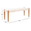 Orin 47" Woven Leather Bench-1010248196