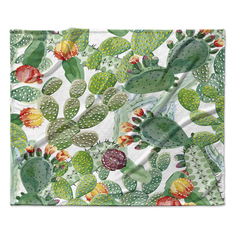 Cactus Comforter, King Comforter + 2 King Pillowcases