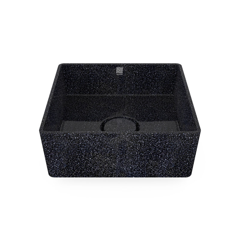 Cube40 15.75'' L Bathroom Sink, Char