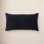 Zorina Embroidered Cotton Lumbar Throw Pillow
