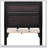 Urbana Black Twin Storage Panel Bed