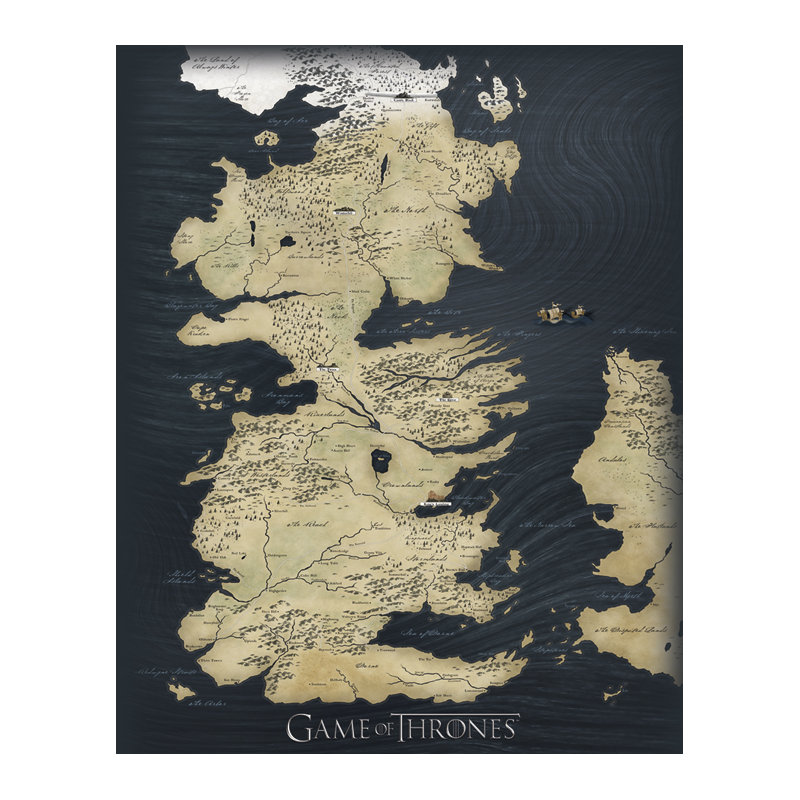 Wrapped Canvas Print, 40cm H x 30cm W x 3.8cm D