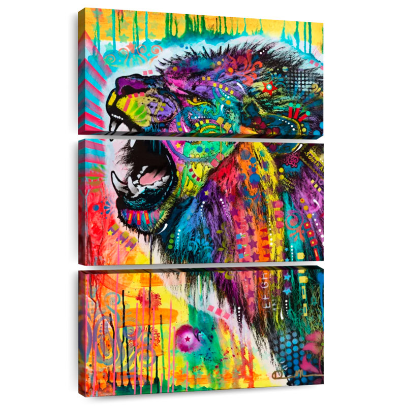 Brampt South African Lion, 38" H x 24" W