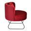 Lever Upholstered Barrel Chair