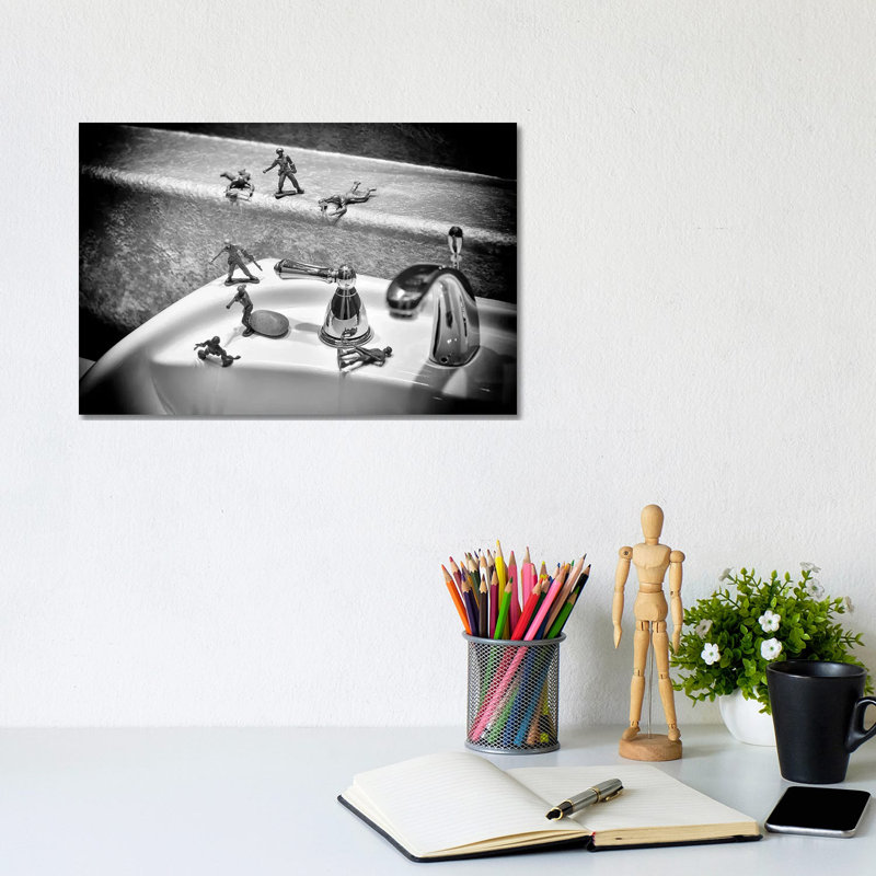 Army by MScottPhotography - Wrapped Canvas Print, 20.32 cm H x 30.48 cm W