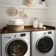 Kaboon Washer Dryer Countertop With Edge Rails, 28" X 58"
