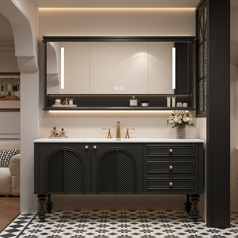 American-style fashion bathroom cabinet, 59"