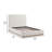 Boucle Upholstered Wingback Platform Bed-1935837251-1937323221