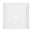 36" x 36" Square Shower Base with Single Threshold and Center Drain