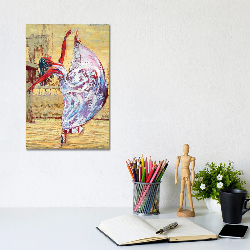Joy In Nyc - Wrapped Canvas Painting, 20.32 cm H x 30.48 cm W