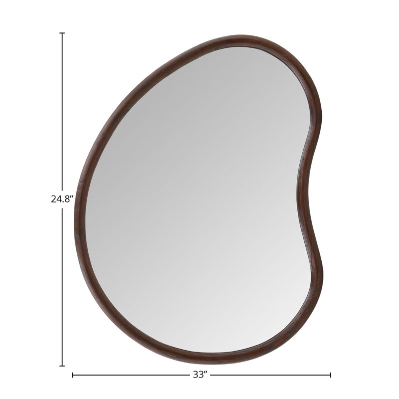 Marcotte Solid Wood Mirror