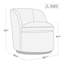 Estes Upholstered Swivel Barrel Chair-90557639