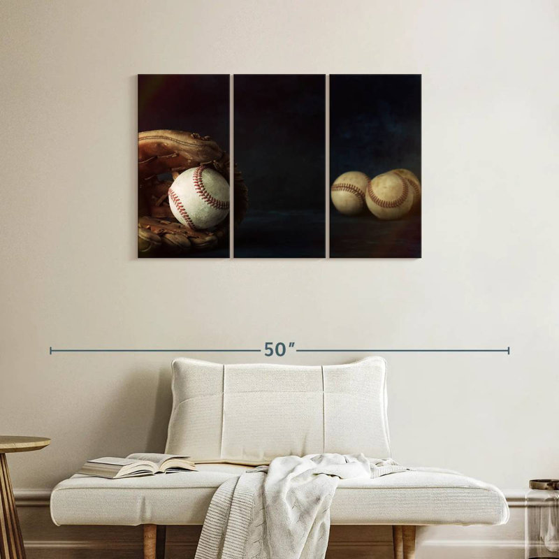 Sireci Baseball After Game, 24" H x 38" W