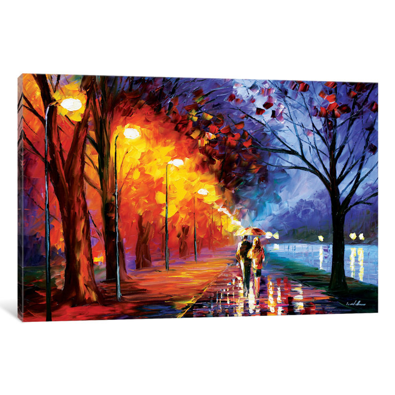 «Alley by The Lake I», reproduction d'art sur toile tendue, H 26 po x l 40 po x p 1,5 po
