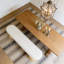 Banc de salle à manger L 64 po-356838359