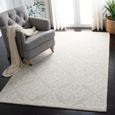 Roselyn Hand Tufted Wool Geometric Rug
