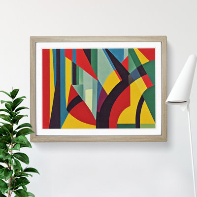 Compelling Modern Abstract - Framed Print