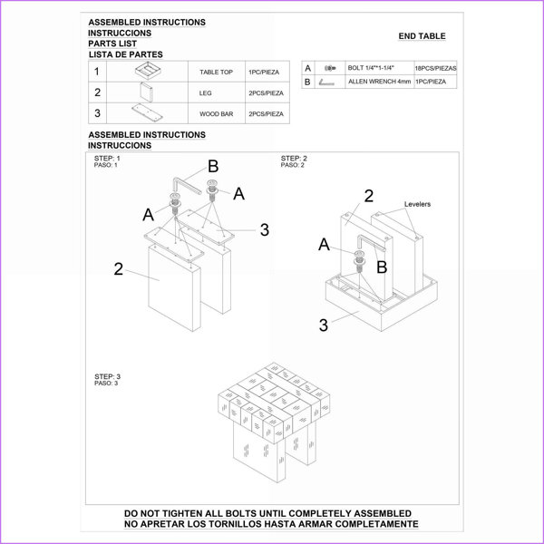 Dimensions du produit