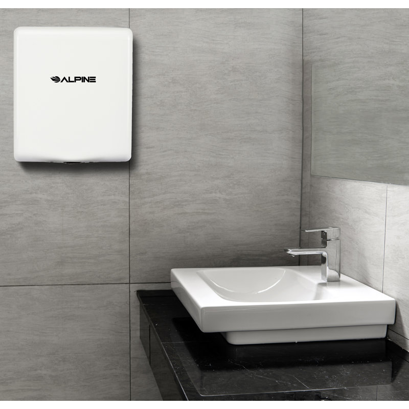 High Speed Automatic 120 Volt  Hand Dryer in White