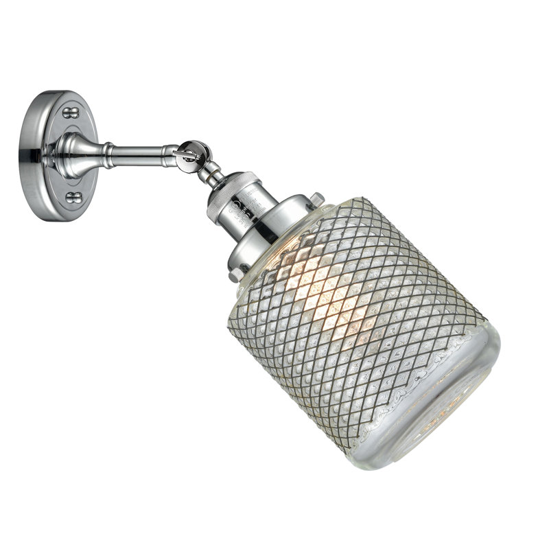Iyana Dimmable Bath Sconce, Polished Chrome, Bulb Not Included