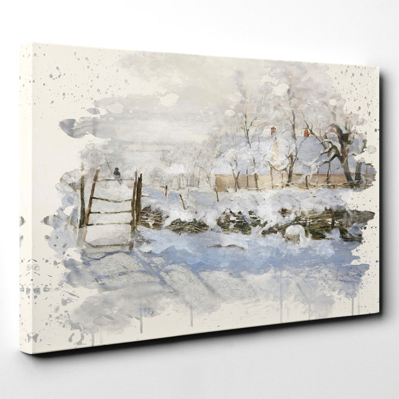 Claude Monet - Wrapped Canvas Painting, 50cm H x 76cm W