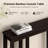 36.2" Bamboo Narrow Console Table Sofa Table-1721734836