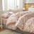 Pink Floral Duvet Cover Botanicalromantic Flower Bedding Set-120076843