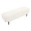  Denise Cream Boucle Bench