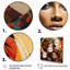 Orange orange, mère et enfant, lien II - art mural africain-1706621579-1706621628