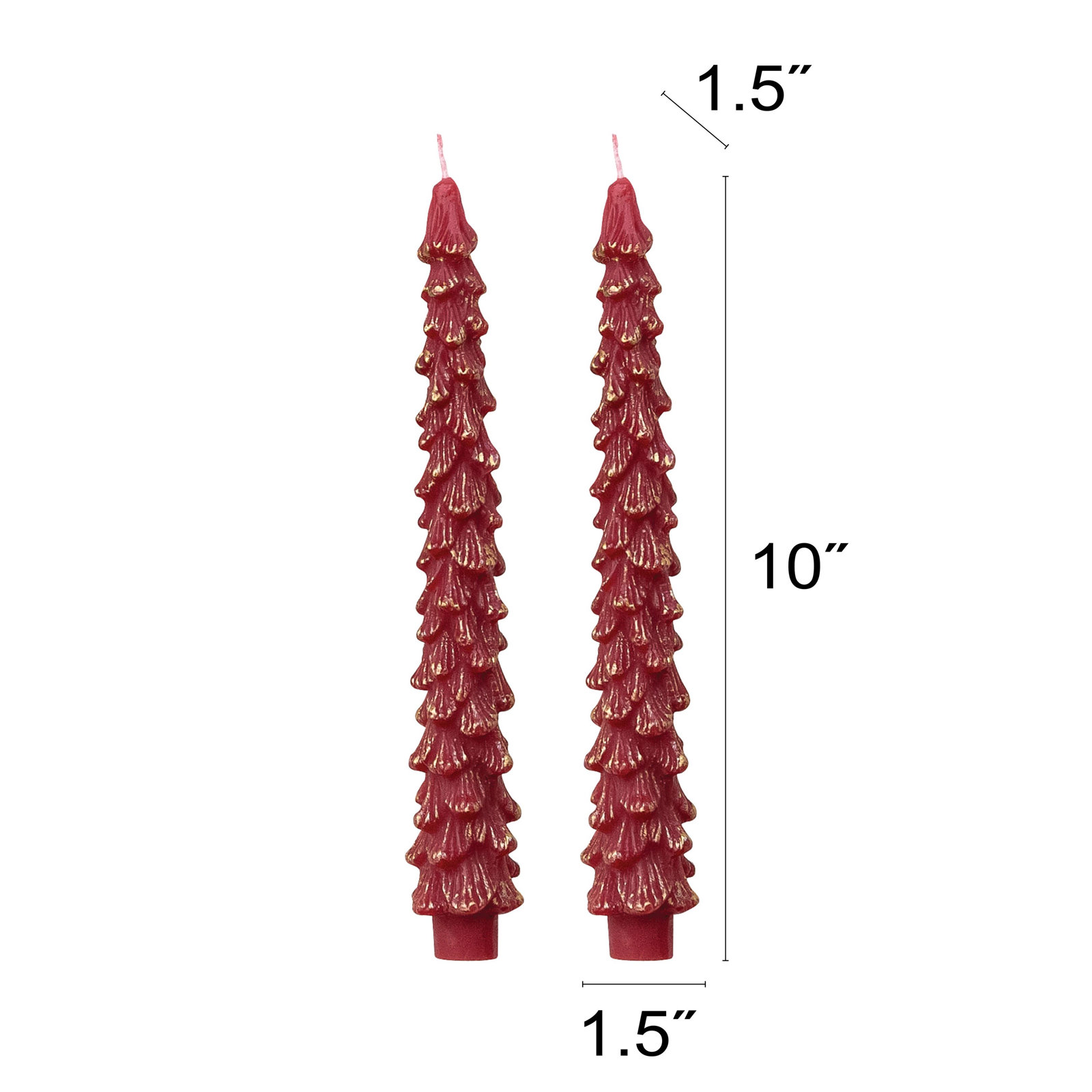 Unscented Tree Taper Candle Set