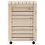 Solid Wood Laundry Cart
