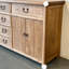 Armoire console en bois d'orme massif