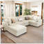 Repose-pieds modulaire en chenille 6 pièces avec canapé modulaire en chenille 6 pièces-121087553