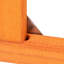 Cabine pour chat détachable avec toit imperméable et 3 plateformes de saut - Plateforme de divertissement pour chenil orange